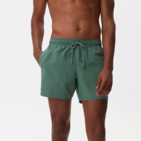 Lacoste Men's Light Quick-Dry Swim Shorts Size Large Green - Picture 1 of 6